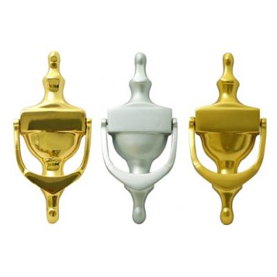 China 6 Inch Modern Classic Style Victorian Style Brass Or Urn Bolt Fix Aluminum Door Knocker for sale