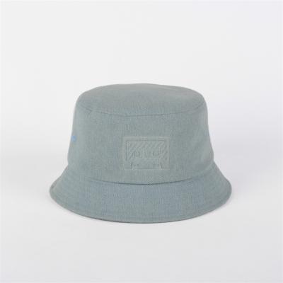 China Custom Wholesale Striped Fashion Logo Travel Fisherman Leisure Bucket Hats Cotton Polyester Bucket Hat for sale