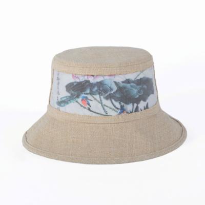 China Wholesale Custom Logo Unisex Embroidery Fisherman Kid Hat Sun Fishing Hat Customized Logo Designed Bucket Hat Cap Manufacturer Character for sale