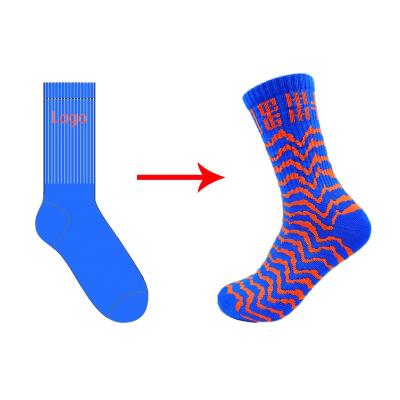 China Custom Cotton Logo Athletic Men Socks Breathable Free Custom Made Thick Quality Design for sale