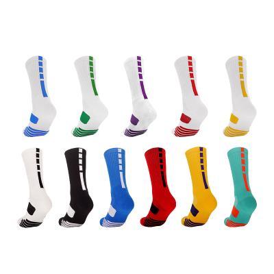 China QUICK DRY 11 Colors Wholesale Basketball Socks Crew Elite Basketball Socks Custom Made for sale