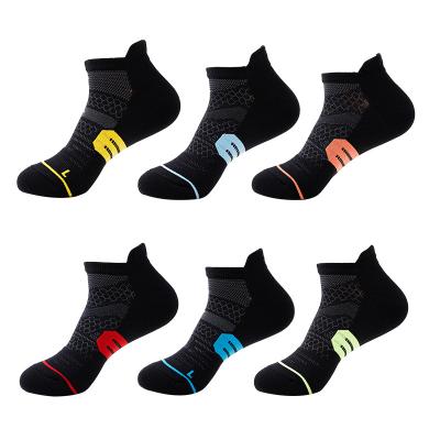 China New Black Running Socks Custom Made Mesh Breathable Sneaker Socks For Men Ankle-Length QUICK DRY Collection Socks for sale