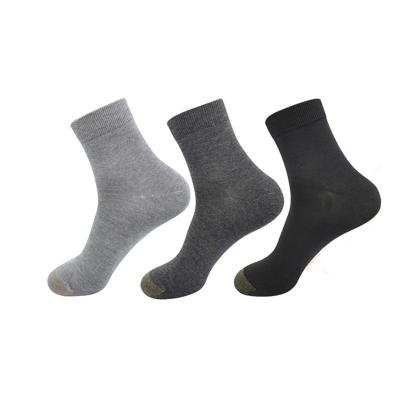 China QUICK DRY Crew Men's Business Antibacterial Copper Fiber Infused Anti-odor Socks for sale