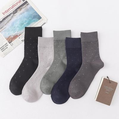 China QUICK DRY Super Soft Custom Made Bamboo Fiber Crew Socks Bamboo Men Business Dress Socks for sale