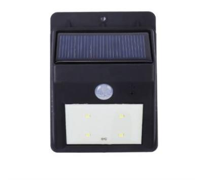 China Solar Powered Lights 4 LED Motion Sensor Waterproof Solar Night Wall Light-Wireless For Garden,Stairs,Patio,Balcony for sale