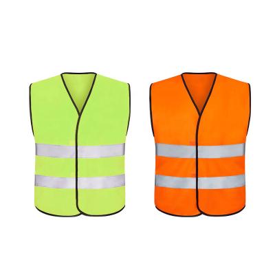 China High Visibility Factory Visibility Road Construction Vest Road Construction Police Emergency Reflective Direct Rescue High Visibility T-shirt Safety Vest for sale