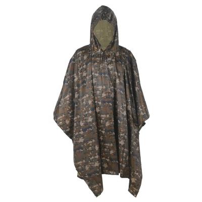 China Factory Direct Selling Rain Coat Polyester Pvc Multifunction Poncho Outdoor Raincoat Mat Raincoat Rain Poncho Windproof Waterproof Liner For Hiking for sale