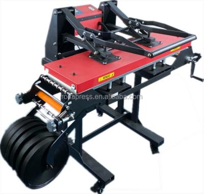 China Factory direct sale Brisense sublimation lanyard 25x100 heat press home use printing machine with feeding device and moving bracket for sale