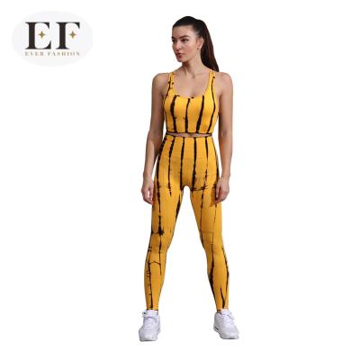 China Wholesale Fashion Breathable Ever Gym Set Sportswear Two Piece Fitness Wear Sports Suits Yoga Sets For Women for sale