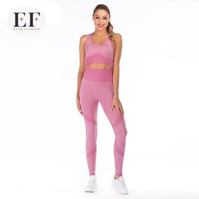 China Wholesale Fashion Breathable Ever Gym Set Sportswear Two Piece Fitness Wear Sports Suits Yoga Sets For Women for sale