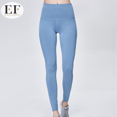 China Breathable Ever Fashion High Waisted Yoga Leggings Non-See-Through Ankle Length Tummy Control For Women for sale