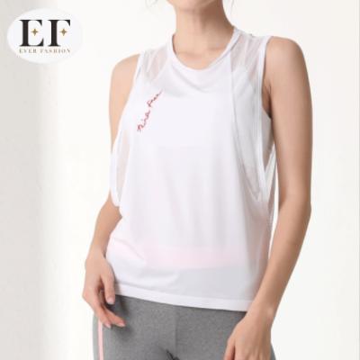 China QUICK DRY Ever Fashion Womens Gym Wear Fitness Sleeveless High Quality Running Workout Tank Top for sale