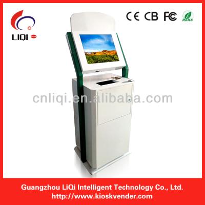 China Anti-dust totem kiosk / with card reader / thermal printer for sale