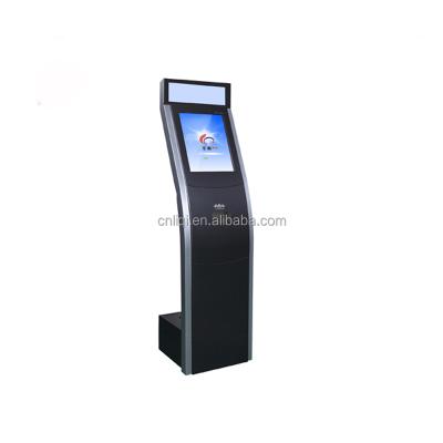 China Dustproof 17 Inch Interactive Self Service Kiosk , Touch Screen Kiosk With Queue Management Ticket Printer for sale