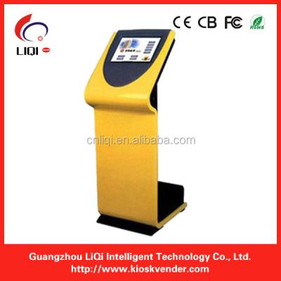 China Anti-dust hotel check in self service kiosk with printing ticket function for sale