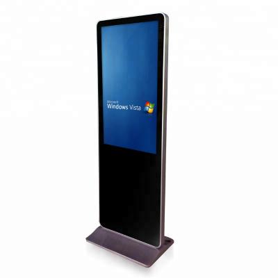 China dust only customized size stand advertising display kiosk, kiosk payment machine for sale