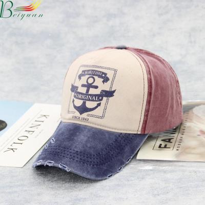 China Wholesale European and American COMMON fashion summer cotton hat leisure men's and women's baseball hats denim hat for sale