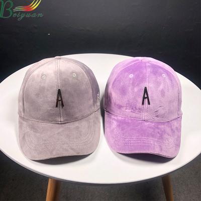 China Autumn And Winter New JOINT Baseball Caps Popular Outdoor Japanese Men And Women Velvet Hat for sale