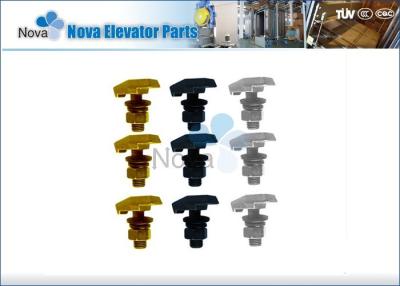 China 13K Forged T Type Elevator Rail Clips , Steel Eleevator Parts for sale