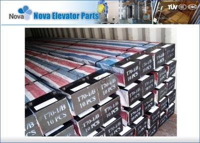 China T45/A,  T50/A, T70-1/A Cold Drawn Elevator Guide Rail  for Elevaors / Lifts for sale