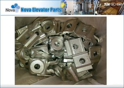 China 24K Elevator Rail Clips / Galvanized Elevator Machined Guide Rail Clip for sale