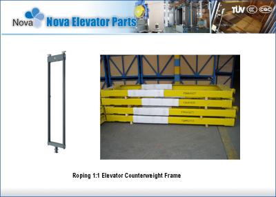 China Roping 1:1 Elevator Counterweight Frame,Lift Counterweight Frame for sale