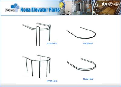 China Hairline Stainless Steel Observation Elevator Handrail for sale