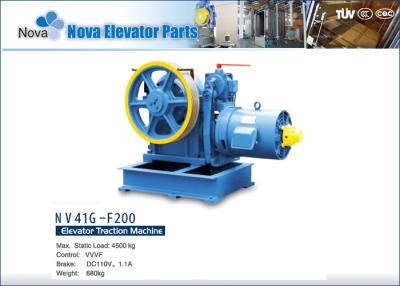 China NV41G-F200 VVVF Geared Elevator Traction Machine for Passenger Lifts for sale