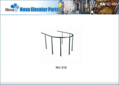 China Customized Elevators Components / Parts , Stainless Steel Observation Elevator Handrail for sale