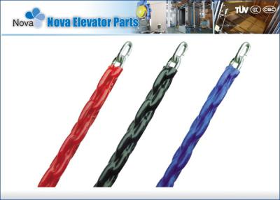 China Flexible Elevator Cabins Parts , Elevator Plastic-wrapped Compensating Chain for sale