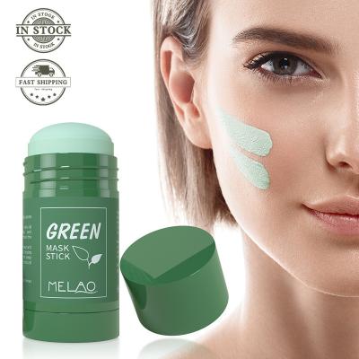 China Anti-Wrinkle China Made Gareen Facial Cleansing Purifying Green Tea Clay Face Mask Stick for sale