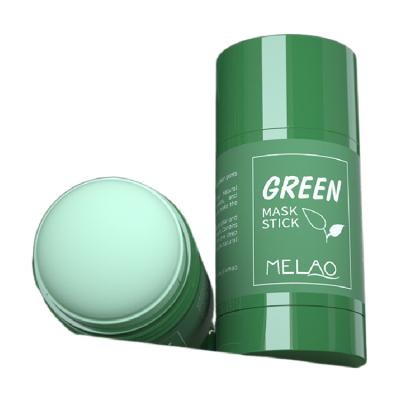 China Factory Wholesale Price Anti Wrinkle Coat Oil Cream Control Face Green Tea Mask Solid Stick for sale