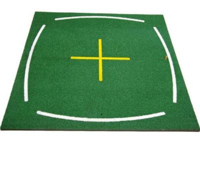 China Golf Practice Custom Indoor Golf Mat Simulator Training Putting Green Turf Golf Swing Teaching Mat for sale