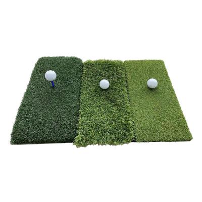 China Individual Golf Practice Putting Green Swing Detection Golf Simulator Hitting Mat for sale