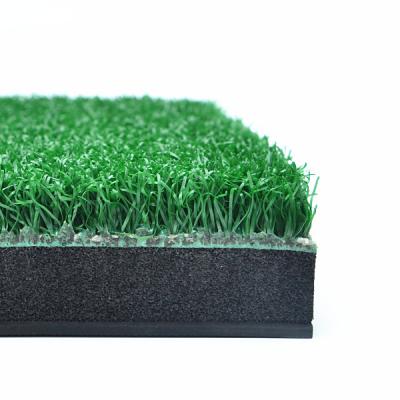 China Golf Practice Soft Nylon Turf Putting Green Swing Practice Golf Impact Mat for sale