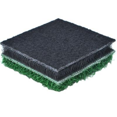 China Golf Practice 3 Layer Artificial Putting Green Turf Golf Training Mat 3D Air Cable Multi Golf Driving Range Mat for sale