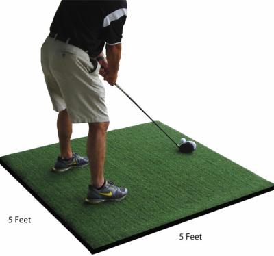 China Golf Game Practice Field Golf Practice Tee Turf Line Golf Hitting Mat for sale