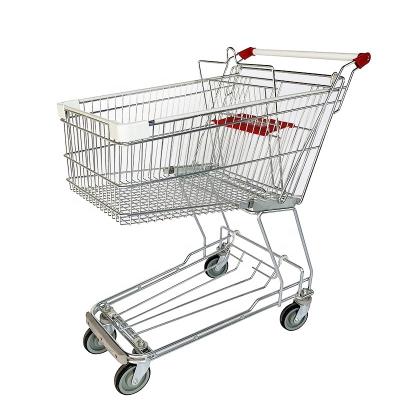 China Unveiling Wholesale Price Shopping Cart Supermarket Grocery Trolley for sale