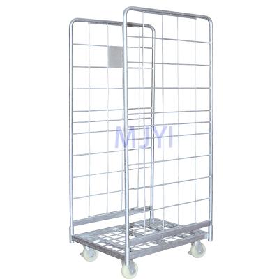 China Material Handling Warehouse Roll Container Cargo Transport Trolley for sale