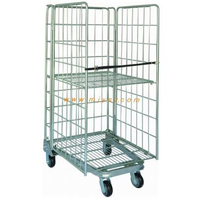 China competitive price stackable cargo transport trolley roll container MJY-LC01 for sale