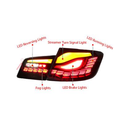 China PC+ABS+PMMA Wholesales High Quality Auto Lighting System Tail Light Modified Tail Lamp Assembly For BMW 5 Series F10 F18 2011-2017 for sale