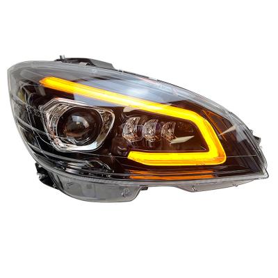 China PMMA+ABS+Aluminum upgrade to 2007-2011 LED lighting system auto head lamp new design led headlight for car head light Mercedes W204 headlight for sale