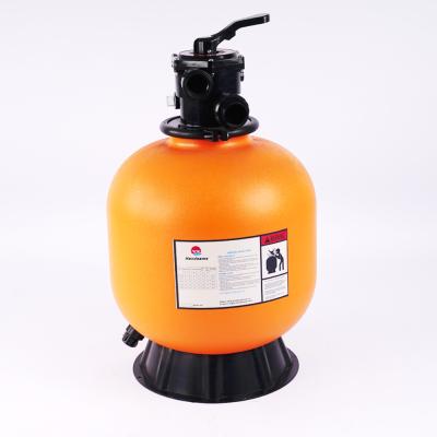 China 0.5-0.8mm PE Suppliers PE Top Mount Filter Swimming Pool Sand Filter for sale