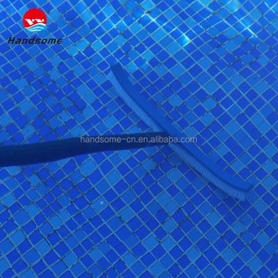 China Easy Install 18 Inch Poly Bristle Pool Brush For Pool Clean for sale