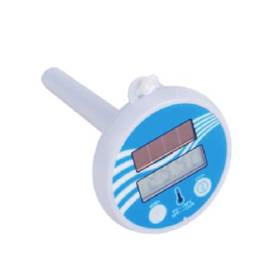 China Eco-friendly Solar Powered Digital Swimming Pool Thermometer Floating Plastic Swimming Pool Thermometer for sale