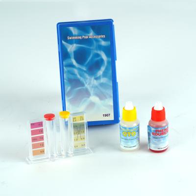 China Easy Install Water Testing Kits High Quality Water Test Kit Pool Spa Swimming Test Strips for sale