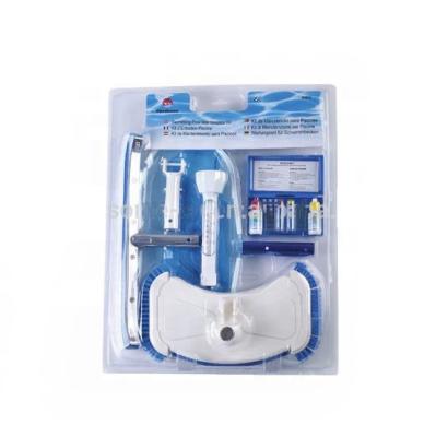 China Swimming Pool Accessories Maintenance Kits Swimming Pool Cleaning Eco - Friendly Suit for sale