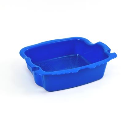 China Easy Install Plastic Foot Bath Basin With Anti Slipper Inflatable Wash Cleaning Pool for sale