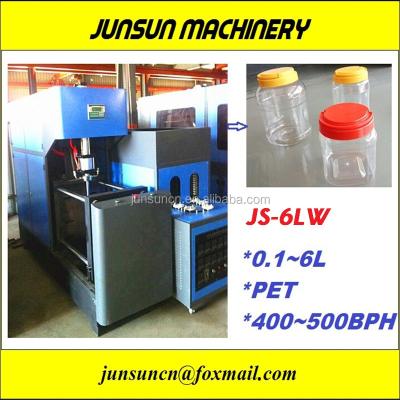 China JS-6LW Bottle PET Jar Blow Molding Machine for sale