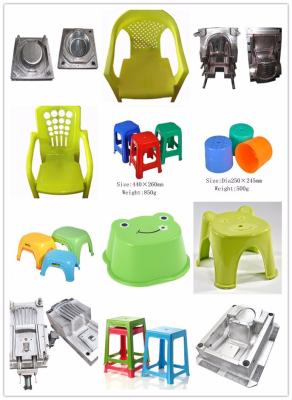 China steel molding plastic chair making machine, plastic chair mold for sale